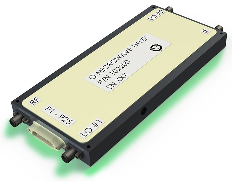 Image of an RF Downconverter 500 MHz Bandwidth Wideband