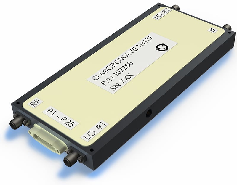 Image of an RF Downconverter 1 GHz Bandwidth Wideband